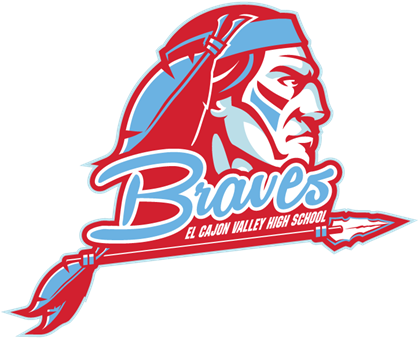 Braves Logo - El Cajon Valley High School Mascot (500x500), Png Download