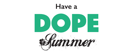 Guide To A Dope Summer - Graphic Design (740x200), Png Download