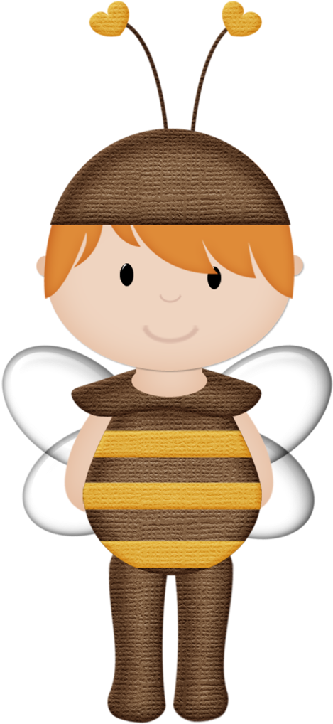 Boy With Bumble Bee Clipart & Boy With Bumble Bee Clip - Boy Bumble Bee Clip Art (259x500), Png Download
