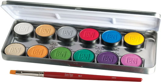 Ben Nye Lumiere Grande Colour Palette, 12 Colors, - Ben Nye 12 Color Palette, Lumiere Grande Colour (528x528), Png Download