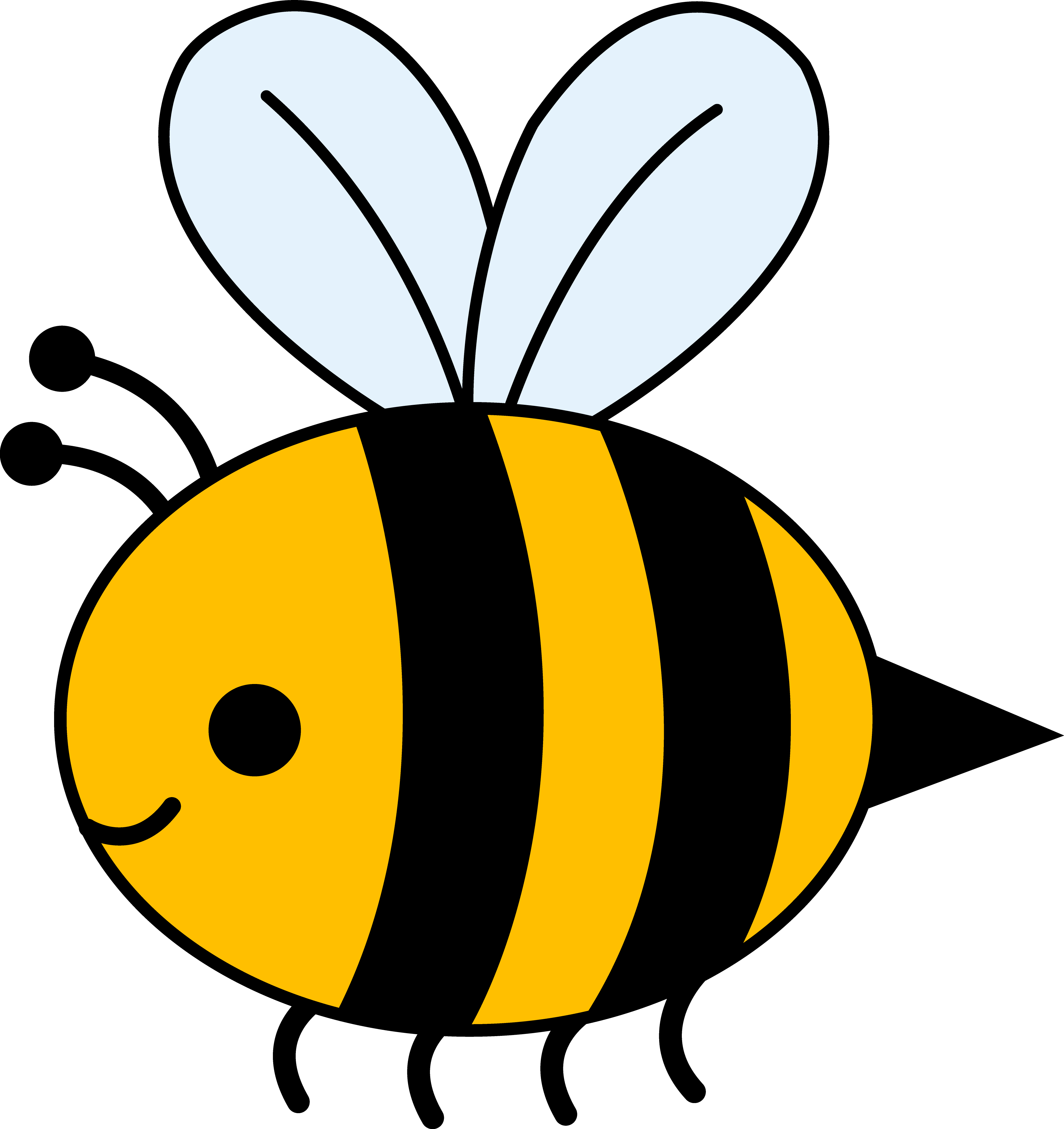 Banner Royalty Free Library Bumblebee Many Interesting - Bumble Bee 60" Curtains (3895x4133), Png Download