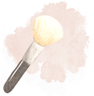 Mini K-beauty Makeover - Makeup Brushes (600x500), Png Download