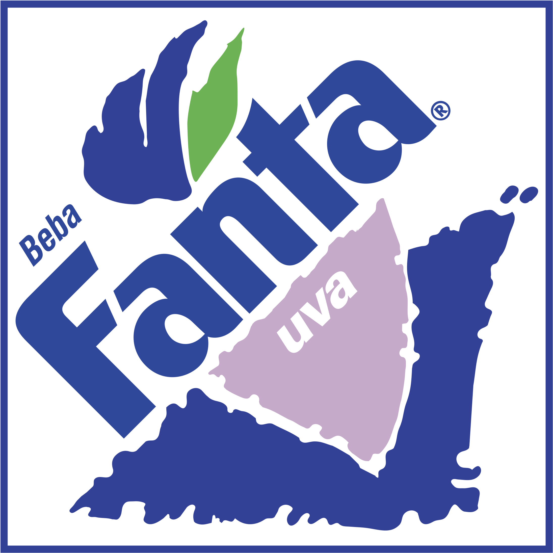 Fanta Uva Logo Png Transparent - Fanta Uva Logo (2400x2400), Png Download