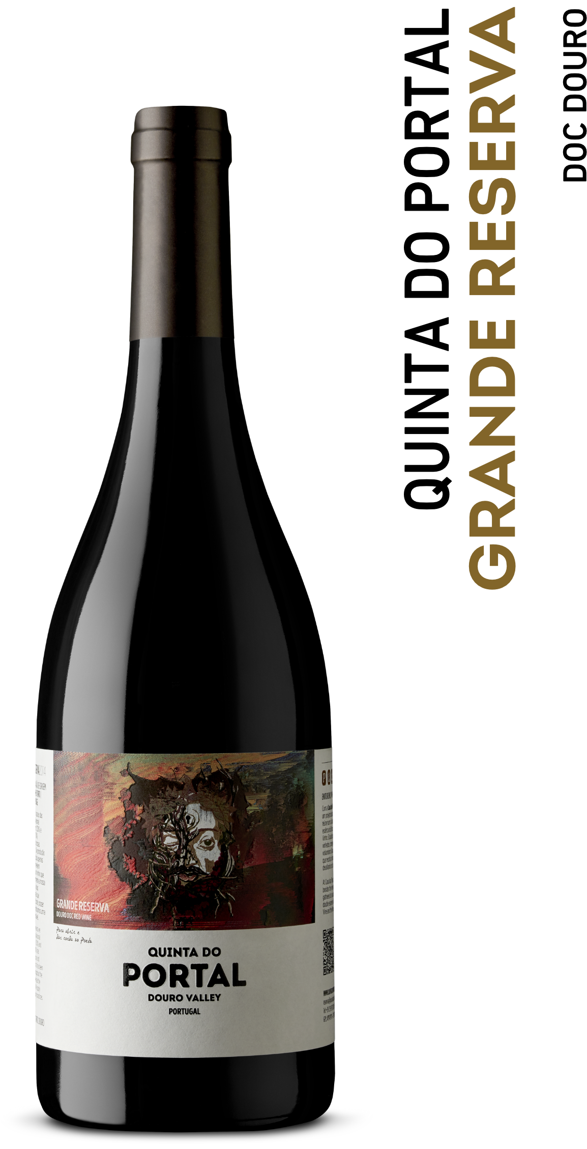 Highly Recommended - Quinta Do Portal Quinta Portal Reserva 2014 (1179x2257), Png Download