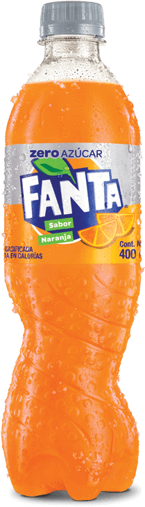 Fanta Zero Azucar 400 Ml - Fanta Sin Azucar (800x800), Png Download