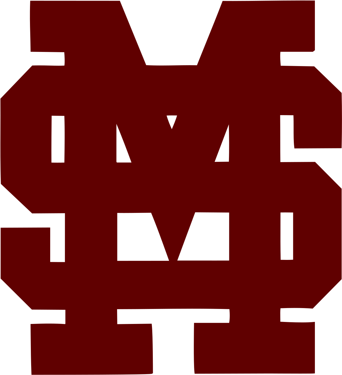 Mississippi State Bulldogs Baseball - Miss State Bulldogs Logo (1200x1308), Png Download