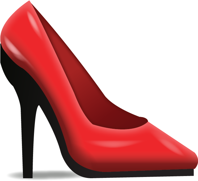 Download Ai File - Stiletto Emoji (640x640), Png Download