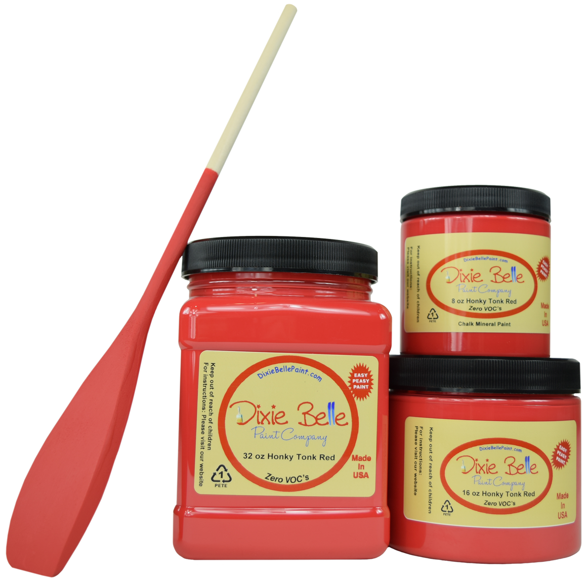 Honky Tonk Red Chalk Mineral Paint - Dixie Belle Paint Company Chalk Finish Furniture Tree (1280x1280), Png Download