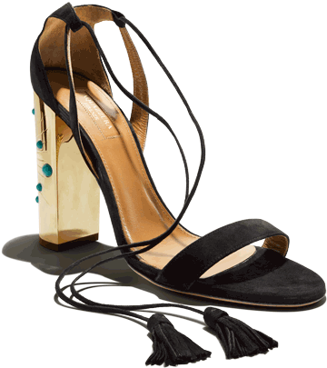 The Embellished Heel - Shoe (450x450), Png Download