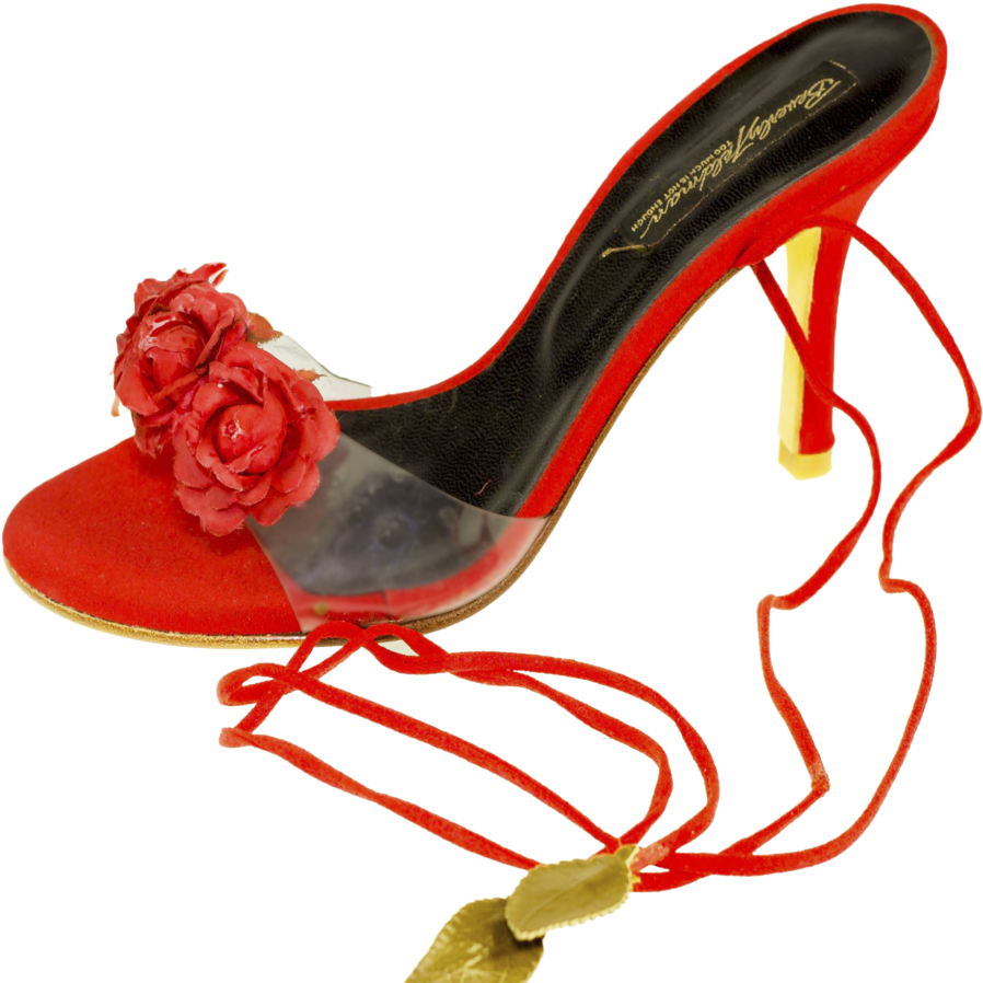 Their Shoes Reflected Glamour With High Heel Mules, - Portable Network Graphics (1000x1294), Png Download
