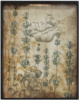 Previous - Notre Monde Wildflowers Rectangular Tray (1000x667), Png Download