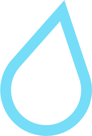 Water Drop Clipart Water Treatment - Water (313x462), Png Download