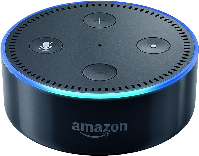 Amazon Echo Dot Floating In Space - Amazon Echo Dot (2nd Generation) (black) (500x362), Png Download