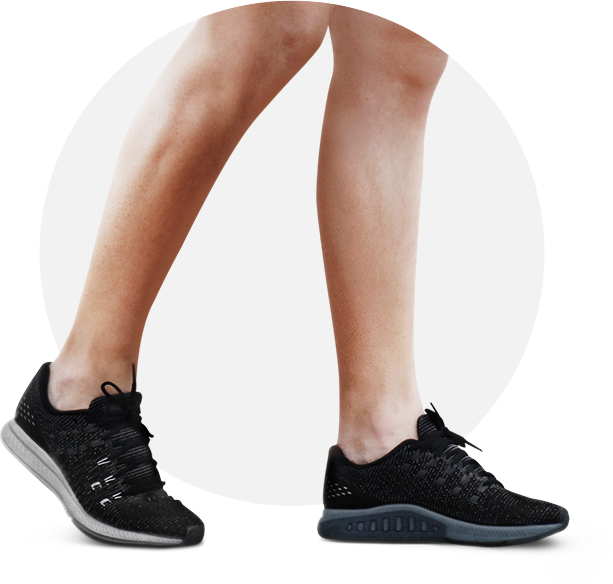 Slow Walking Zikto Walk Feature - Walking Leg (613x584), Png Download