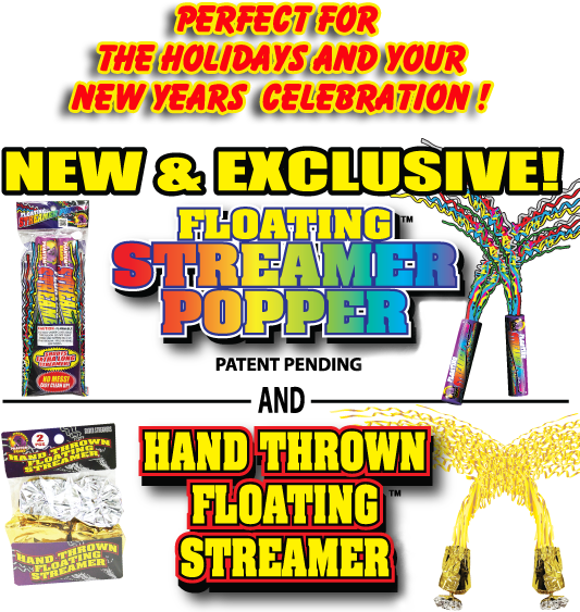 Floating Streamer Poppers And Hand Thrown Floating - Giraffe (535x585), Png Download