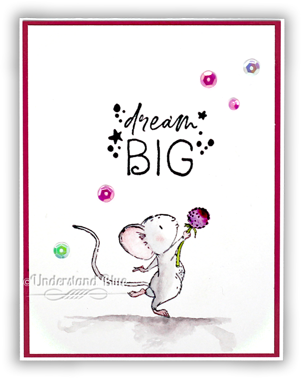 I Added This Sequin Mix, Matted It With Passionate - Cartoon (650x810), Png Download