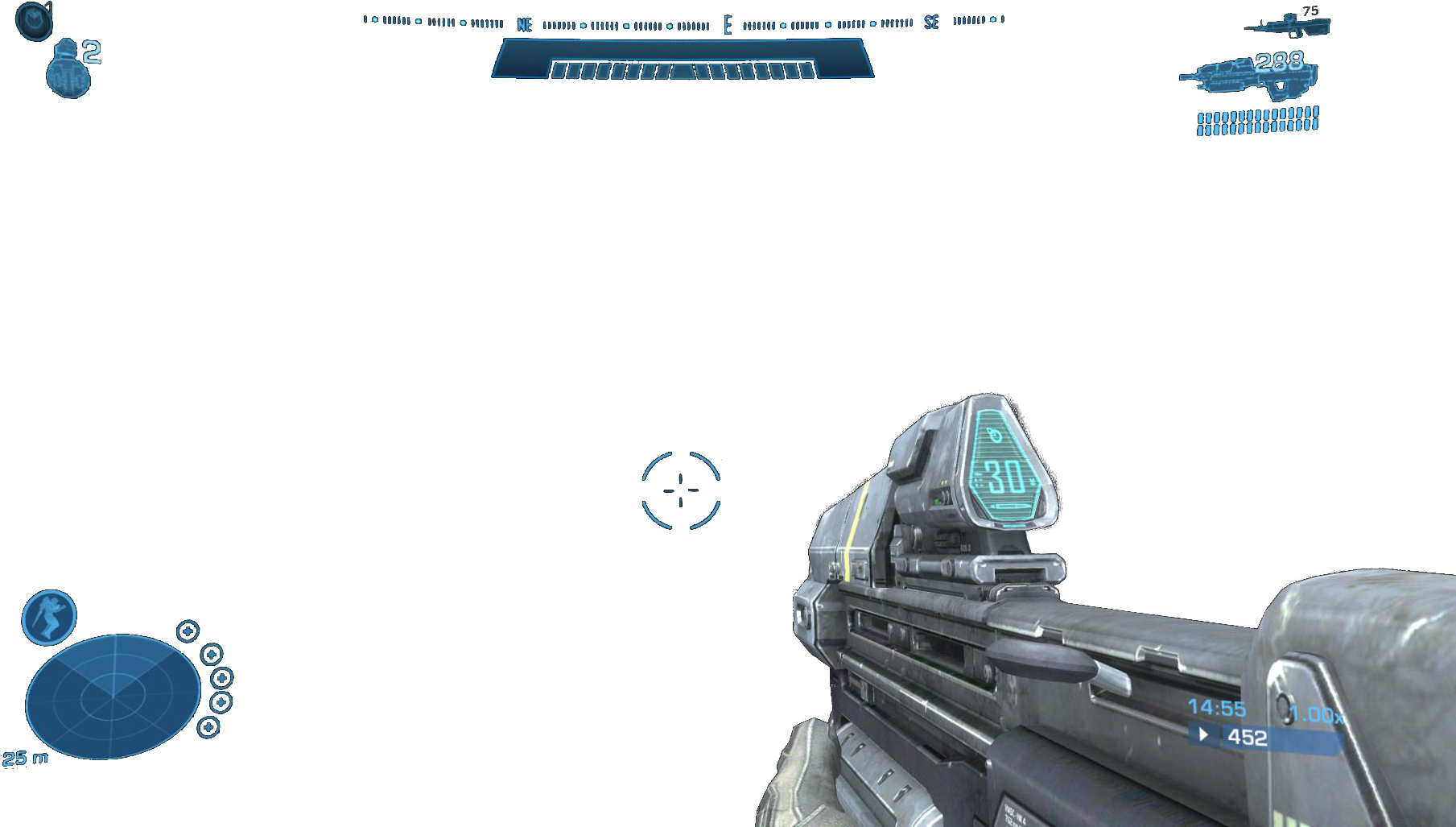 Halo Hud Png - Halo Reach Hud Png (1920x1080), Png Download