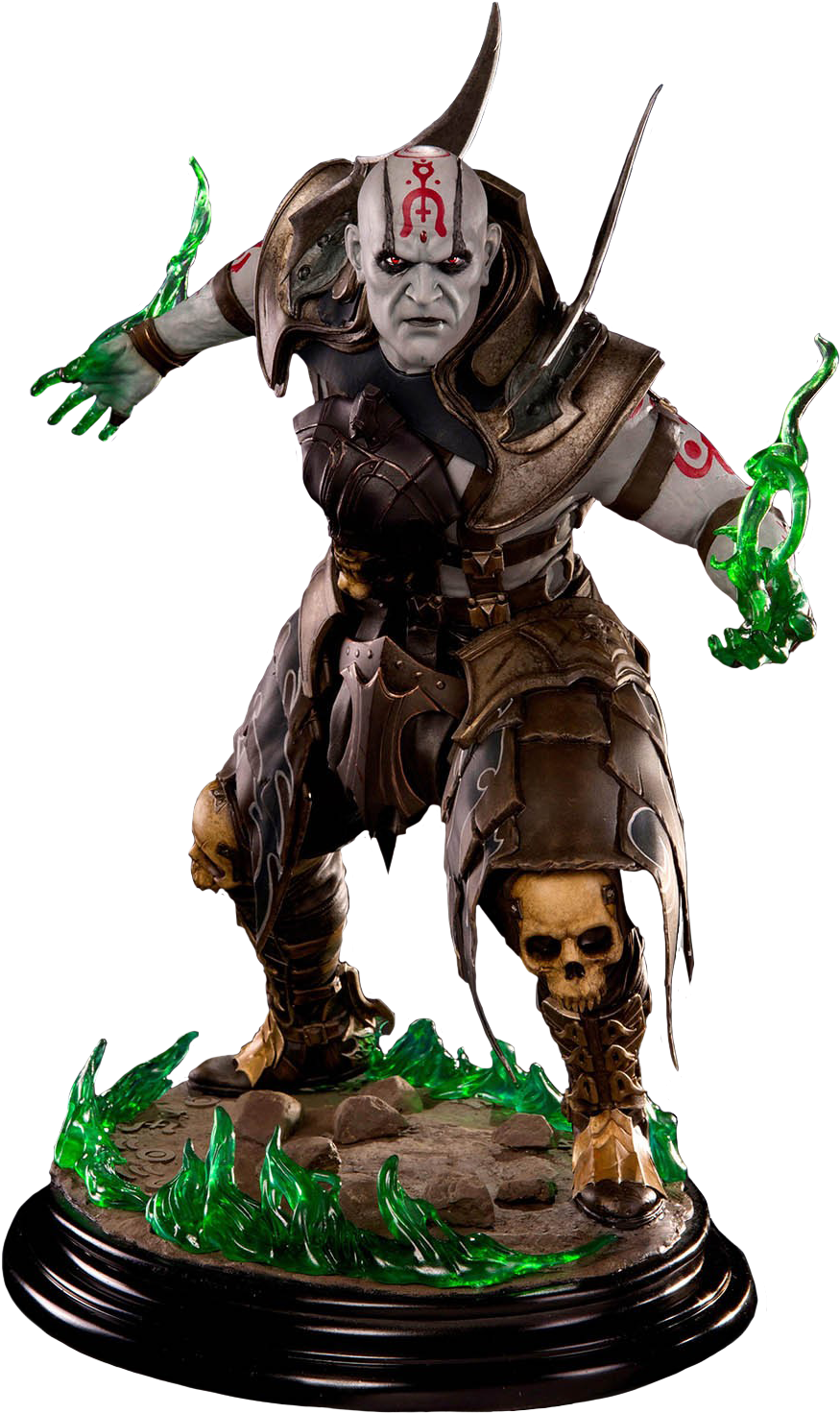 Mortal - Mortal Kombat X - Quan Chi 1:4 Scale Statue (906x1536), Png Download