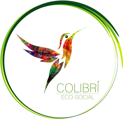 Logo Iso Colectivo Eco Social "colibrí" On Behance - Logo Colibri (600x561), Png Download
