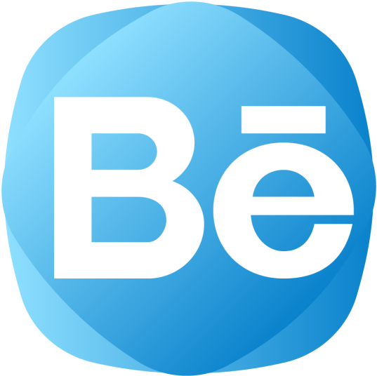 Behance Creative Icon, Social Media Vector, Behance, - Circle (640x640), Png Download