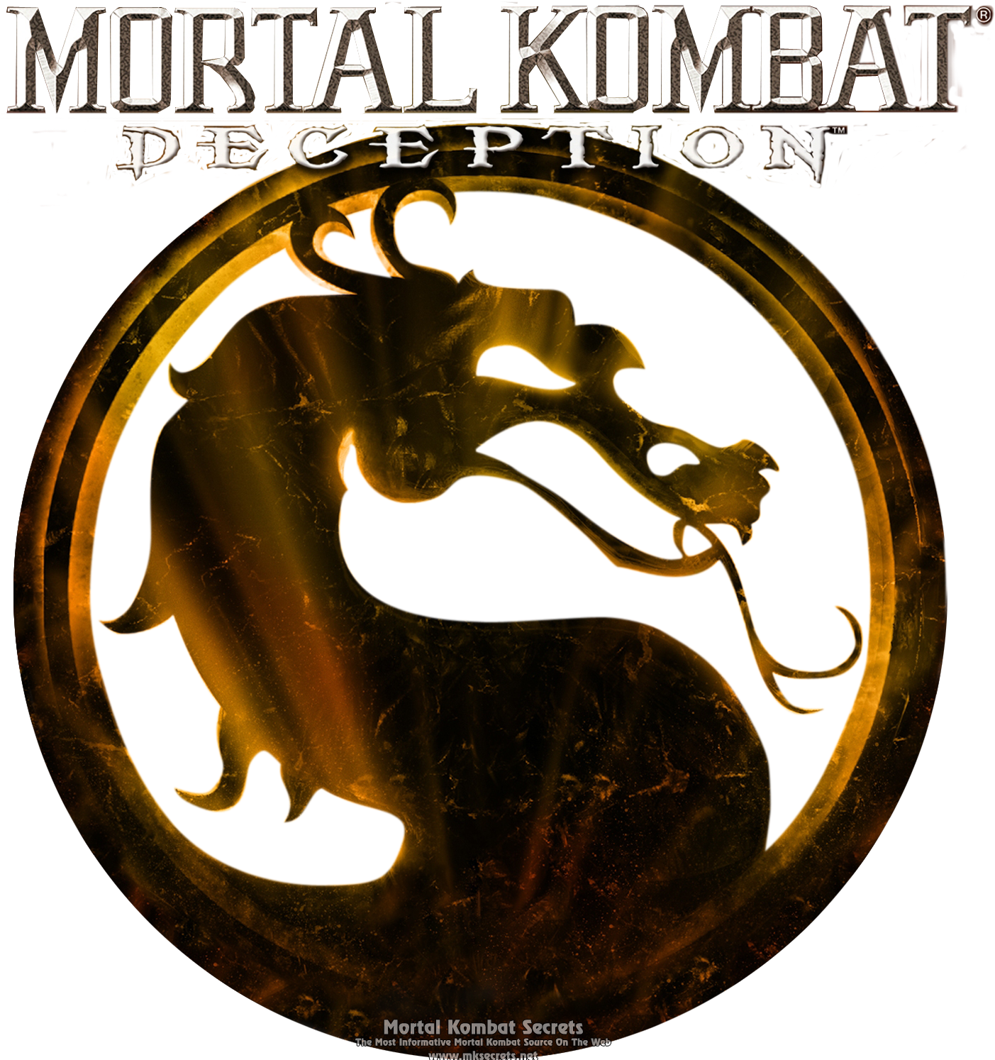 Mortal Kombat X Logo - Mortal Kombat Deception Logo (1410x1493), Png Download