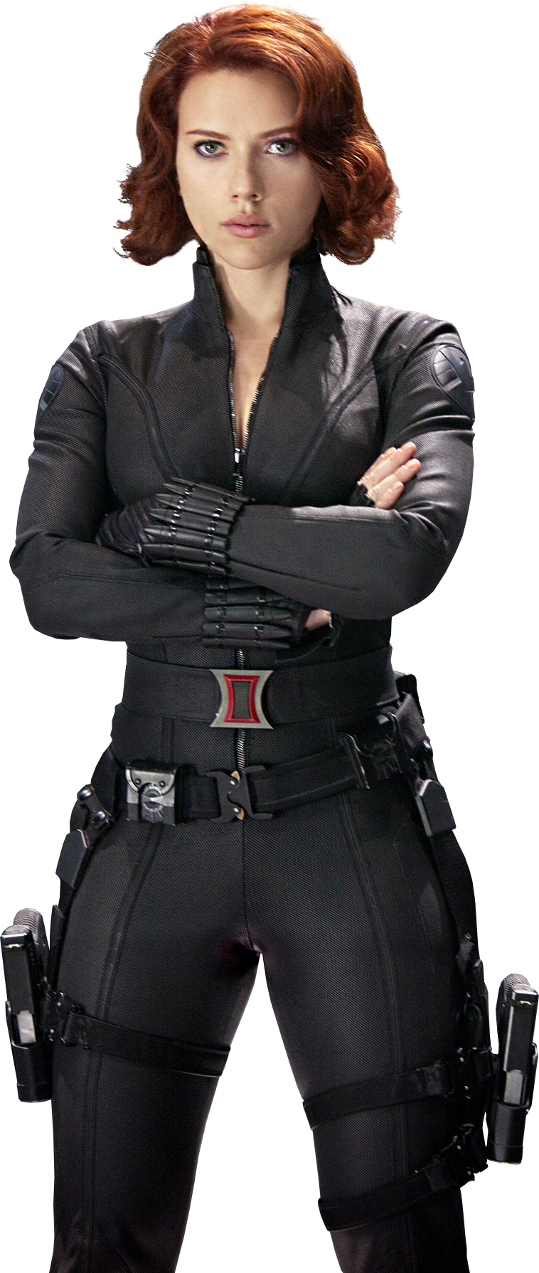 Black Widow Png Image - Avengers 1 Black Widow (758x1790), Png Download
