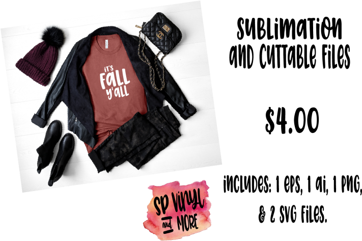 Its Fall Yall Cuttable And Printable Design Files - Leather Jacket (720x480), Png Download