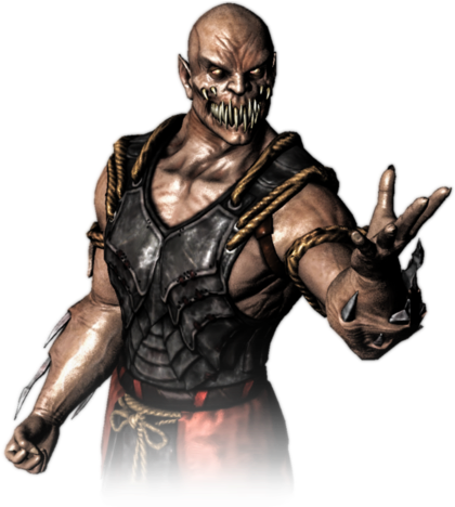 Baraka Is A Vicious, Savage Warrior From The Mortal - Barakas Mortal Kombat X Png (427x471), Png Download