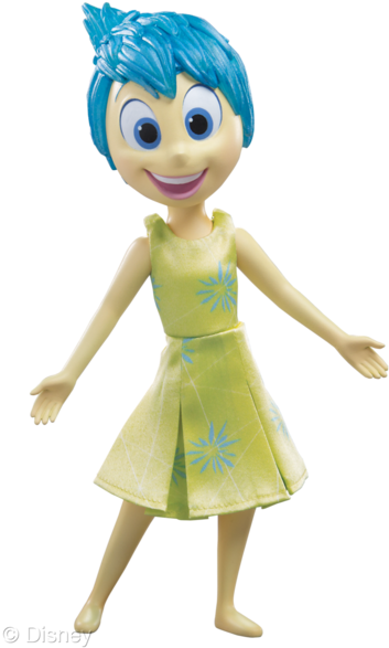 Pixar Films Have A Strong Track Record Of Success At - Inside Out Joy Action Figure (281x450), Png Download