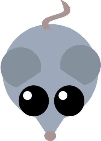 Mouse - Mope Io Mouse Skin (500x500), Png Download