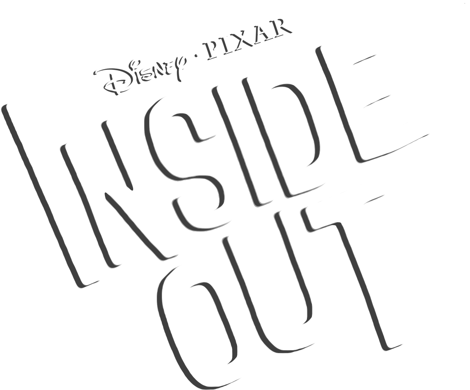 Image Inside Out Logopng Pixar Wiki Disney Pixar - Inside Out (1565x1393), Png Download