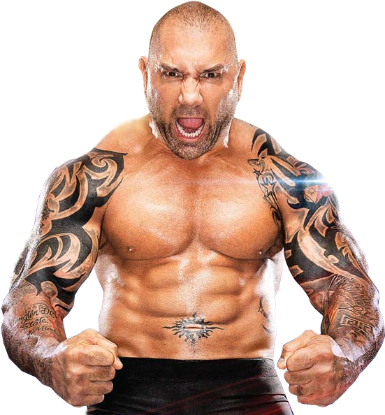 Batista Abs Png Image Background - Dave Bautista Bodybuilding (590x613), Png Download