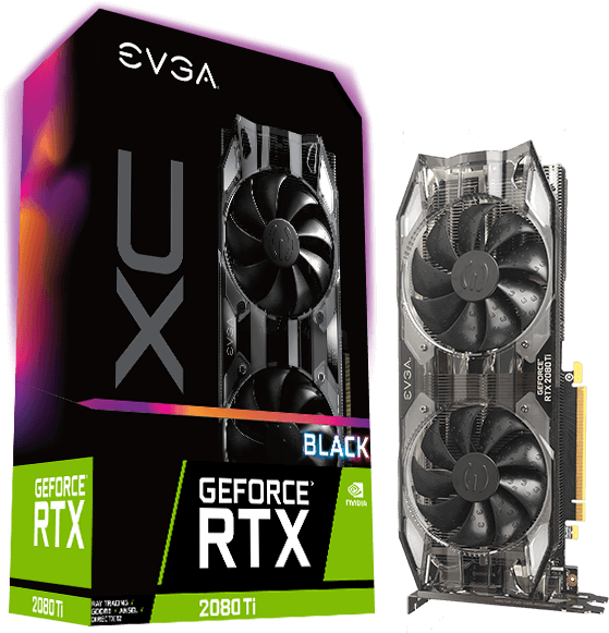 11g P4 2282 Kr - Evga Geforce Rtx 2080 Xc Gaming (600x600), Png Download