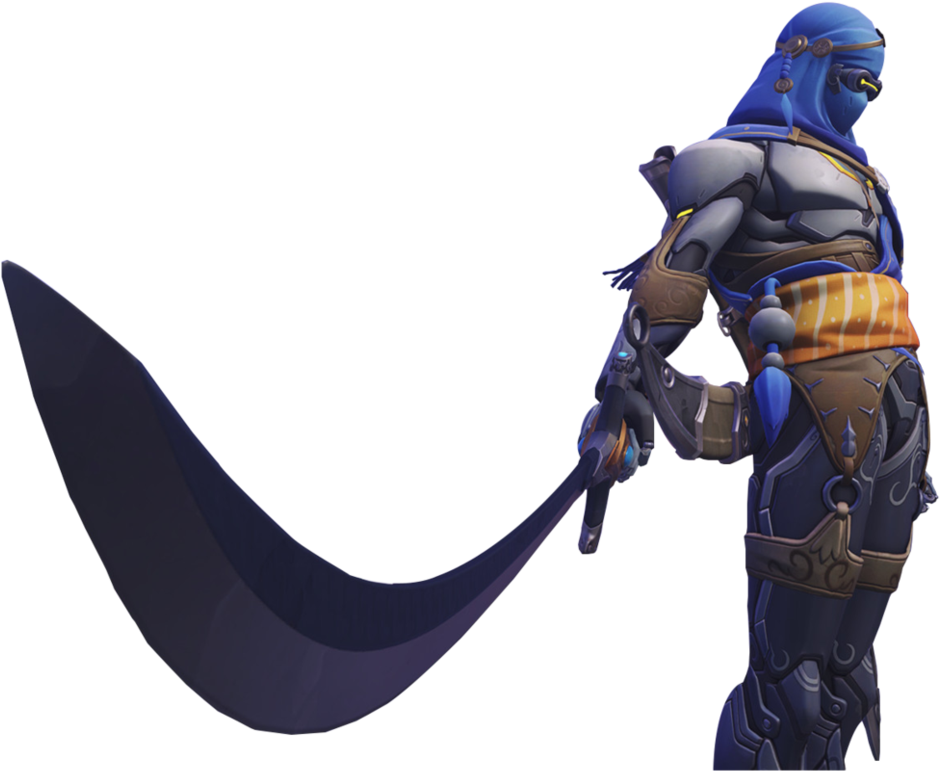Carbon Fiber Genji Png Jpg Stock - Overwatch Genji Bedouin Png (986x811), Png Download