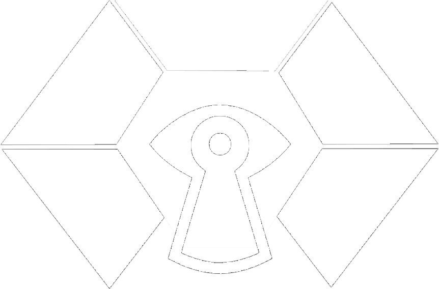 Opticnervelogowhite - Optic Nerve Slender Man (872x597), Png Download