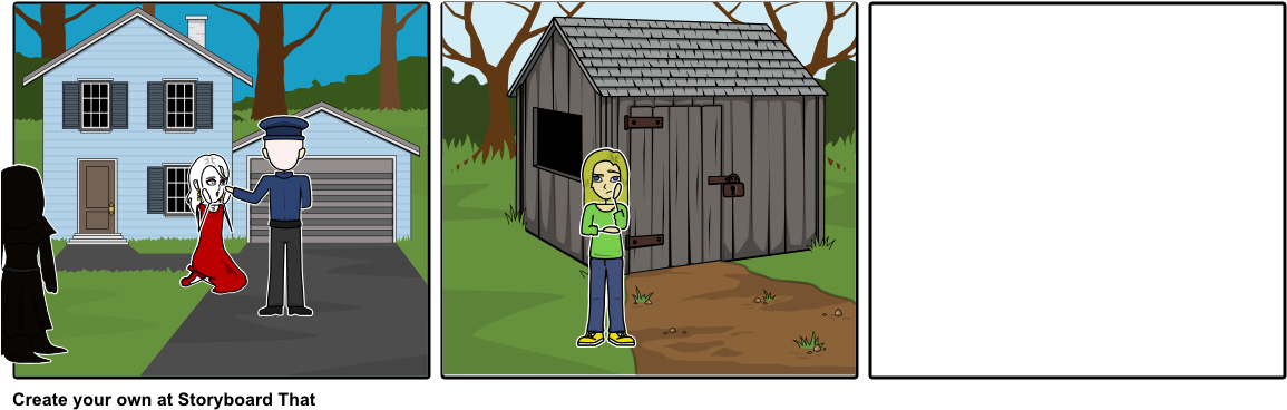 Slender Man - Cartoon (1164x385), Png Download