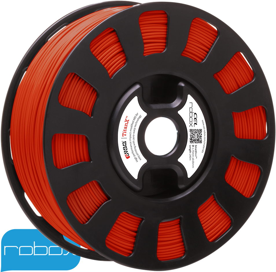 Rbx Abs Ffrd1 - Cel Robox Petg Hdglass Bronze Filament On Smartreel (1000x1000), Png Download