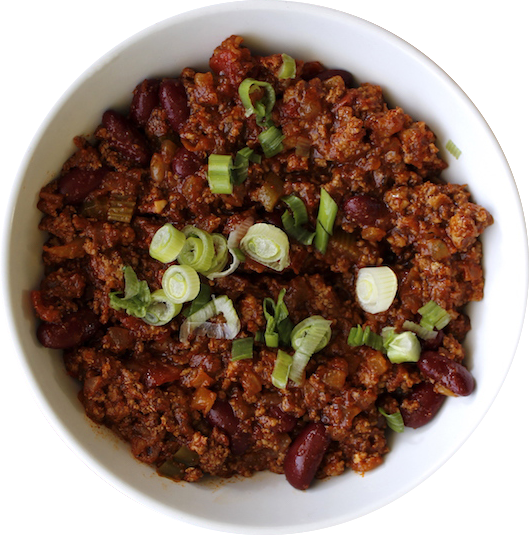 Turkey Chili - Chili Con Carne (529x535), Png Download