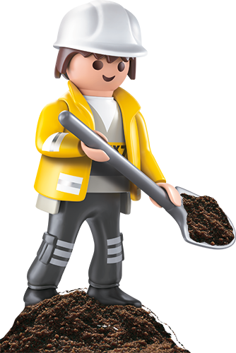 Emprego - Playmobil (334x500), Png Download