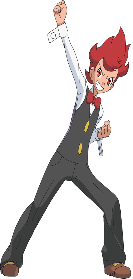 Chili Bw Anime - Pokemon Chili (442x922), Png Download