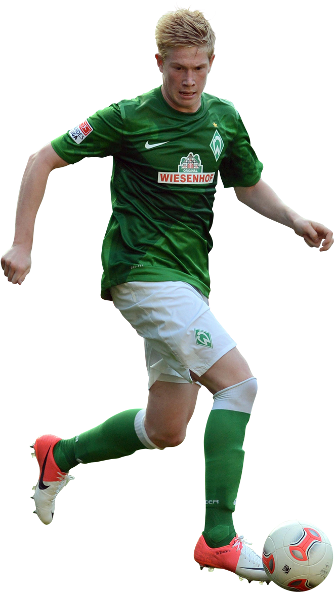 Kevin De Bruyne On Werder Bremen ~ Bremen, Oder, Premier - Kevin De Bruyne (959x1366), Png Download