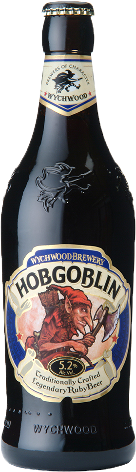 Hobgoblin Bottle - Hobgoblin English Ruby Beer (495x990), Png Download
