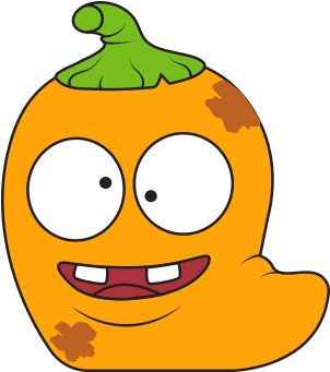 Rot Hot Chili Orange - Grossery Gang Rot Hot Chili (400x400), Png Download