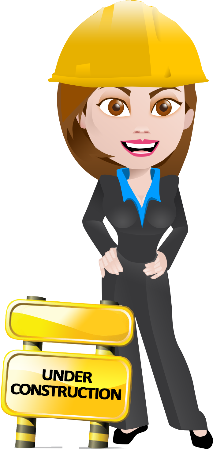 Carpenter Clip Art Freeuse Contruction Huge - Female Engineer Clipart Png (1200x1600), Png Download