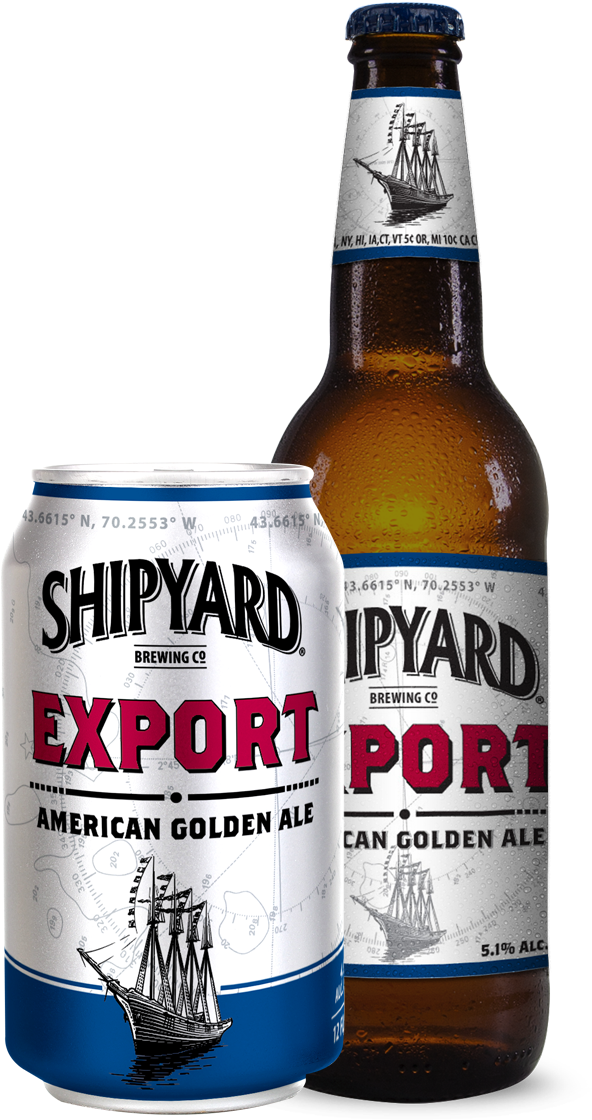 Export - Shipyard Export Ale (885x1300), Png Download
