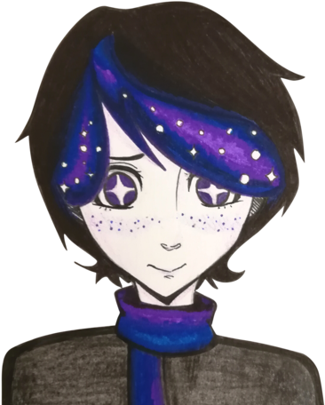 Galaxy Boy - Greeting Card (480x480), Png Download