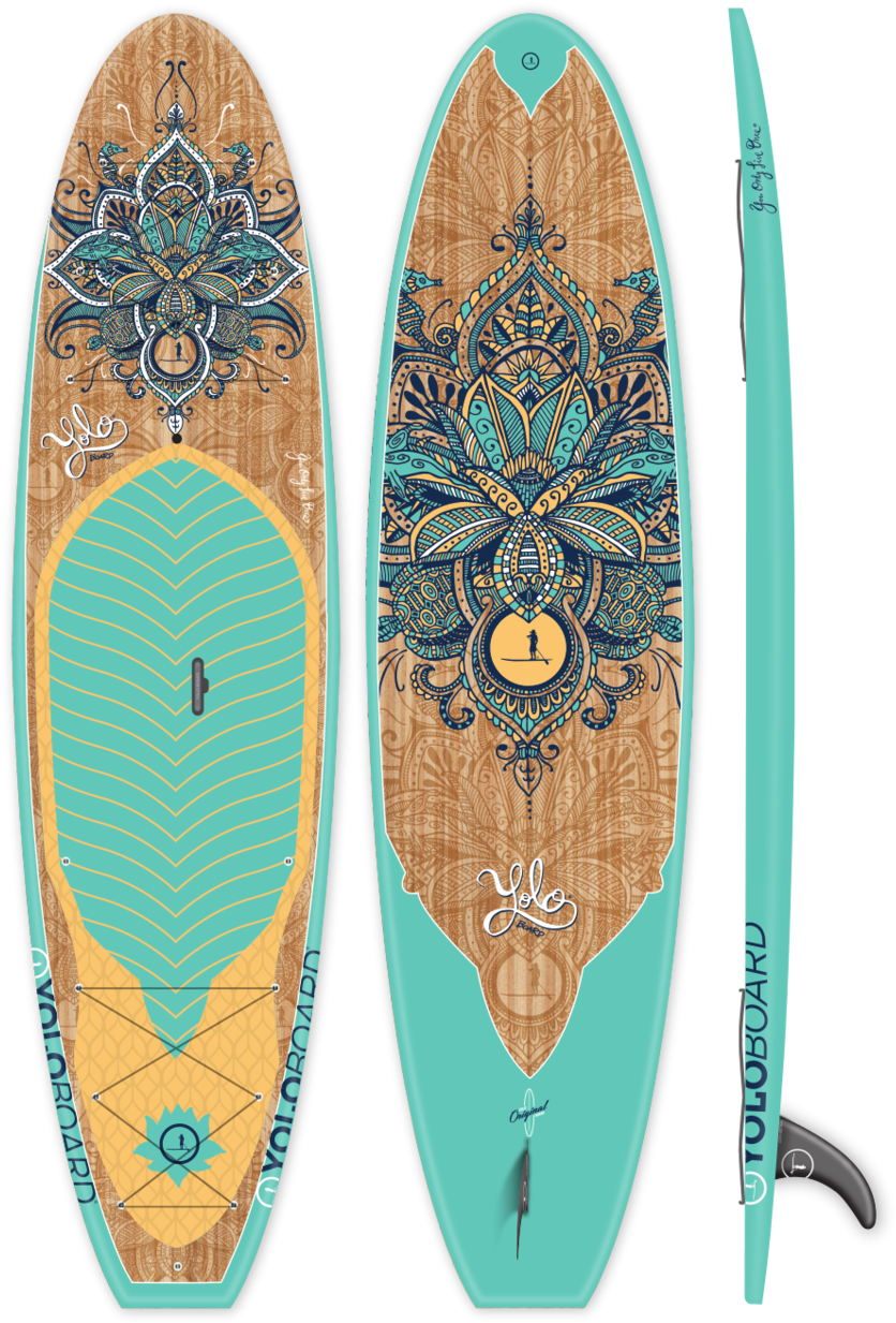 Yolo Original 10'6" (1000x1507), Png Download