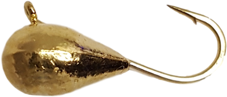 Gold Metallic Tungsten Jig (1023x667), Png Download