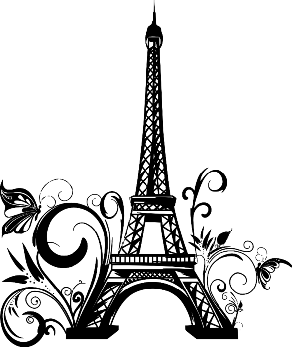 Eiffel Tower Png, Download Png Image With Transparent (588x700), Png Download