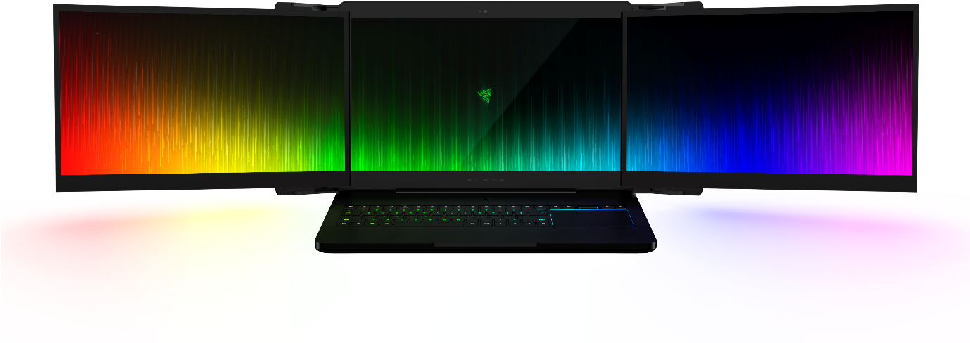 Razer Unveils Project Valerie (1378x563), Png Download